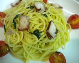 タコ・シソ・トマトでさっぱりパスタ♪作り方6写真