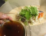 秋味♪鮭とキノコの包み蒸し作り方3写真