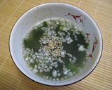 焼肉屋さんのわかめとオクラの中華スープ作り方4写真