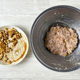 バター醤油とうもろこしのチキンハンバーグ作り方5写真