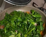 ひき肉とアレッタの蒸し炒め作り方5写真