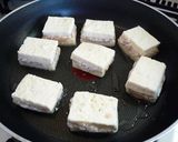 カリカリ挟み肉豆腐の野菜サラダ作り方4写真