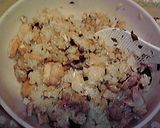 簡単♪佃煮昆布と鶏肉の混ぜごはん作り方3写真