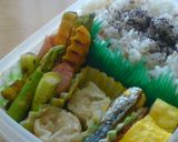 お弁当に簡単✿アスパラコーンバター醤油味作り方4写真