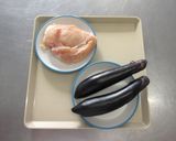 なすと鶏むね肉のさっぱり照り焼き作り方1写真