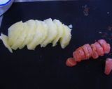 ホク②おいしい！　☆明太ポテトマヨ焼き☆作り方2写真