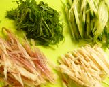 しめ鯖と香味野菜のサラダ作り方2写真