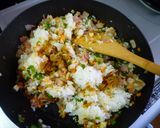 カレー風味のオムライス作り方3写真