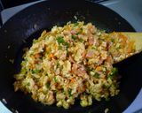 カレー風味のオムライス作り方4写真