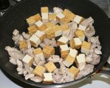 厚揚げと鶏肉のゴーヤチャンプル♪作り方6写真