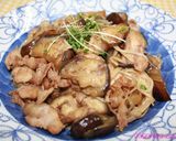 そうめんとナスの甘辛炒め作り方6写真