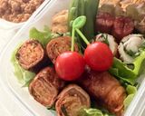 キャベキム豚巻き（お弁当レシピ）作り方7写真