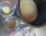 炊飯器で、シーフードミックスでピラフ作り方1写真