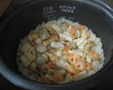 炊飯器で、シーフードミックスでピラフ作り方3写真