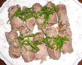 我が家の基本梅ペーストの豚肉巻き作り方5写真