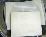 鶏挽肉と高野豆腐とオクラ煮作り方1写真
