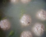 ヨウサマの減塩鶏三和つくね春雨スープ作り方3写真