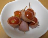プチトマトのベーコン巻き作り方9写真