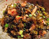 かんたん　高菜の生たまごかけ朝ごはん！作り方2写真