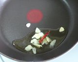 えびとキャベツのアンチョビパスタ作り方3写真