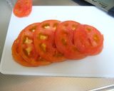 ＮＥＷ　☆生ハム＆チーズ＆トマト ☆作り方1写真