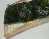 韓国海苔とチーズのサンドイッチ作り方5写真