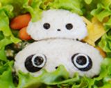 たれぱんだの親子のお弁当✿キャラ弁作り方4写真