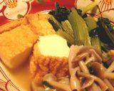 厚揚げと小松菜の炊いたん作り方8写真