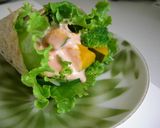 おからのラップサンド★野菜だけ～作り方6写真