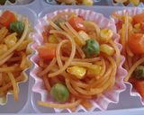 お弁当用冷食☆スパゲッティナポリタン作り方3写真