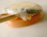 トマトと茄子とチーズのミルフィーユ作り方10写真