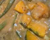 オクラと南瓜のカレークリーム煮🎃作り方3写真