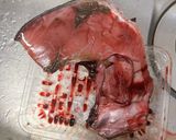 マグロのかまのノンフライヤー焼き♪黒塩で作り方2写真