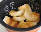炊飯器de梨のコンポート作り方1写真