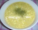 ガラスープ（コーンと卵）作り方8写真