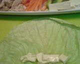 鶏とアボカドのキャベツロール☆コブサラダ作り方4写真