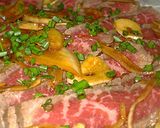 簡単で美味しい【カツオ】【牛肉】のたたき作り方8写真