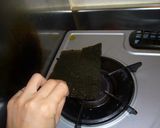 ラップでくるっと簡単☆えび天巻き☆作り方3写真
