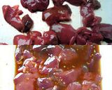 鶏レバーのピリ辛味噌炒め作り方2写真