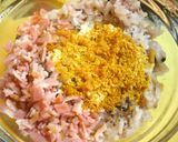 クルクルラップ☆茄子&カレーおにぎり☆作り方4写真