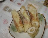ちくわ★チーズ入り天ぷら♪作り方4写真