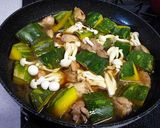 鶏肉とかぼちゃの煮物作り方4写真
