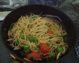 ﾊﾞｼﾞﾘｺと夏野菜で☆ﾊﾟｽﾀ作り方4写真