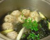 みょうが香る鶏だんご汁…♬作り方5写真