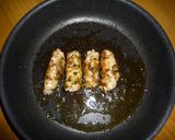 豚肉チーズ巻きジェノベーゼソースで☆作り方3写真