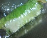 ラップレタスロール作り方5写真