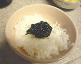 海苔の佃煮と卵ご飯をコラボしました作り方1写真