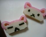 かまぼこでクマさん☆キャラ弁作り方8写真