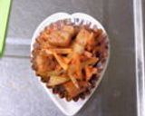 お弁当に✿玉ねぎとウィンナー炒め作り方7写真