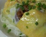 キムチそぼろ☆納豆オムレツ丼作り方3写真